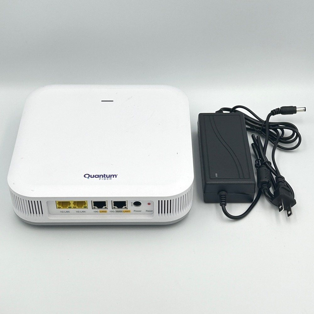 Lumen CenturyLink Quantum Fiber W1700K Wi-Fi 7 Wired Pod Mesh Router 10G TESTED